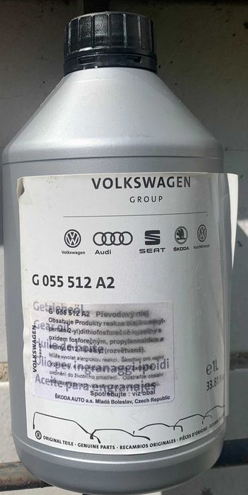 Трансмісійна олива VAG Gear Oil, об'ємом 1 літр, код G055512A2