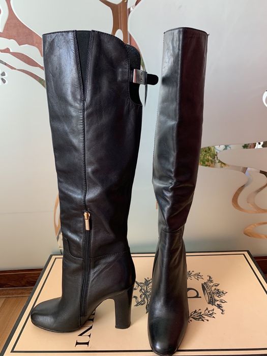 Жіночі чоботи шкіряні 35-36р