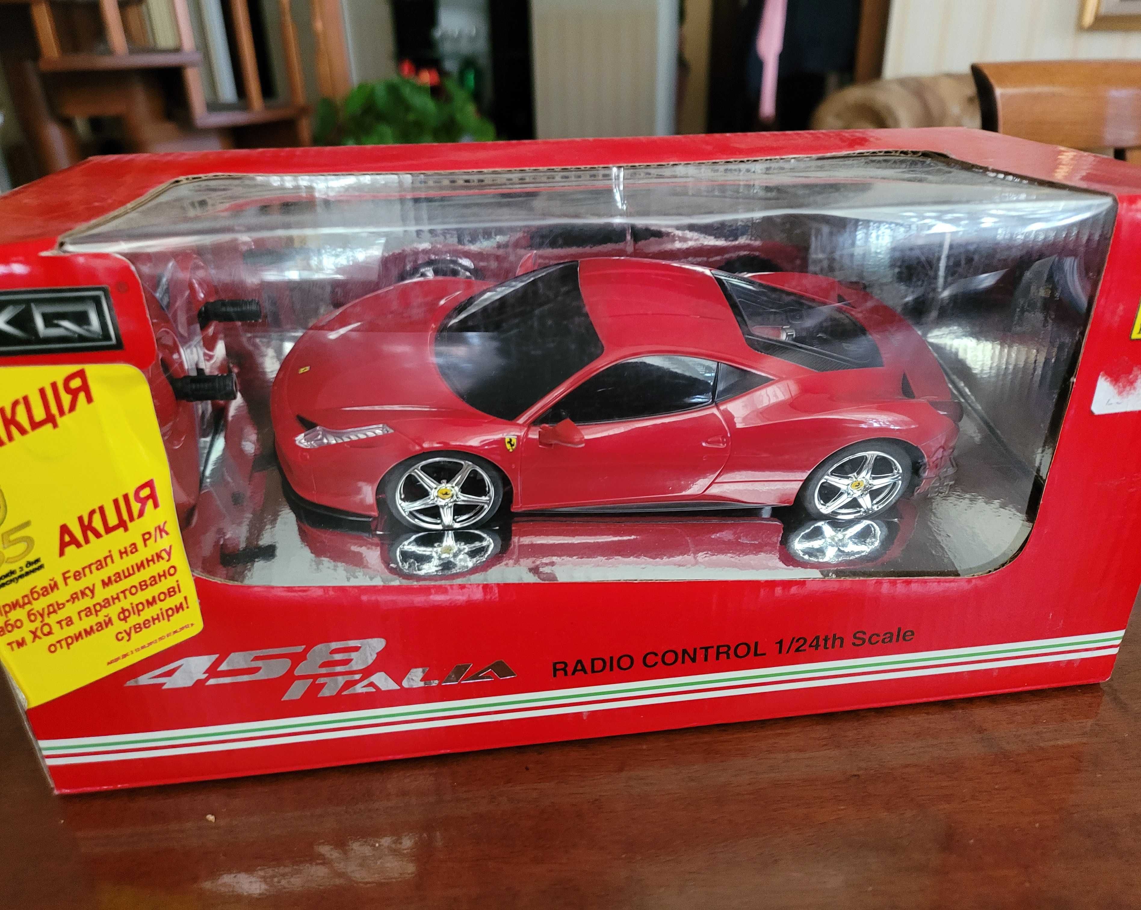 Машина Ferrari 458 Italia 1 12 Radio Contro XQ R/C машинка Maisto Ford