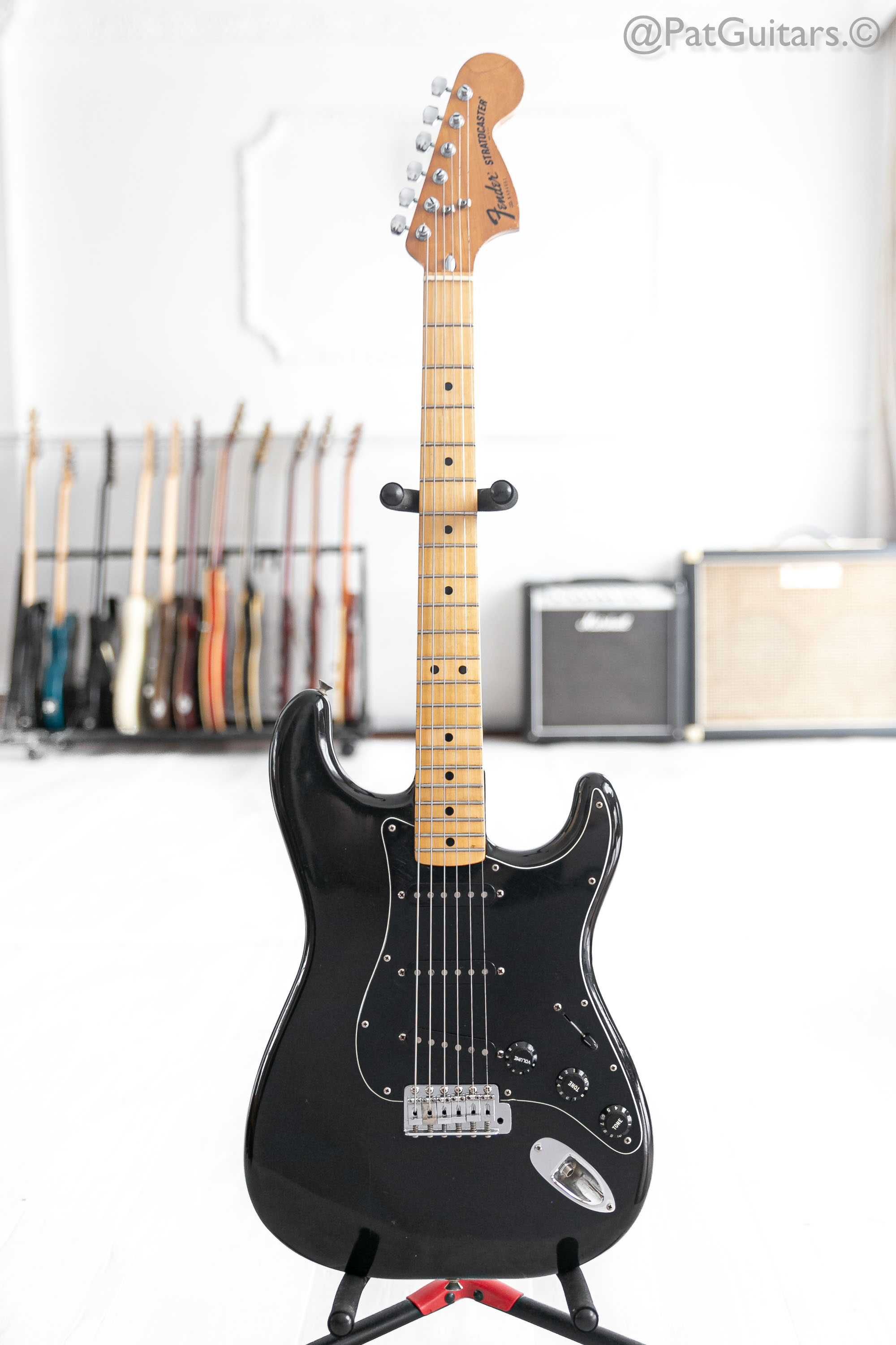 1978 Fender Stratocaster Maple Fretboard in Black