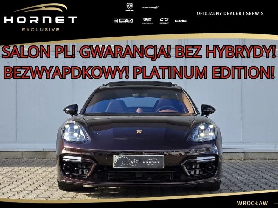 Porsche Panamera 4 Platinum Edition (Bezwypadkowy, Faktura VAT23%, Salon PL, Gwarancja)