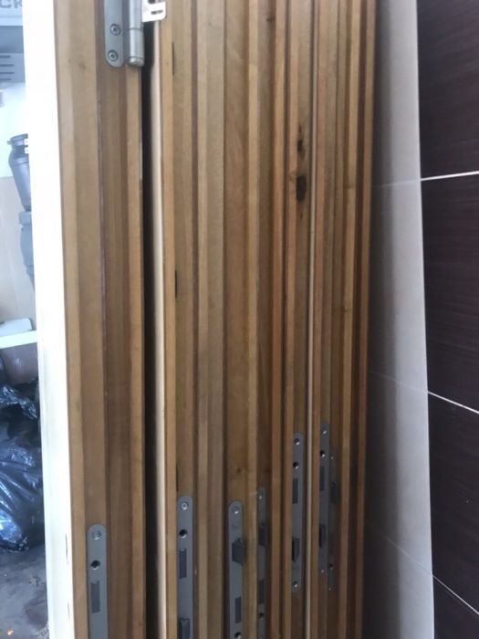 Drzwi drewniane 90tki z klamka