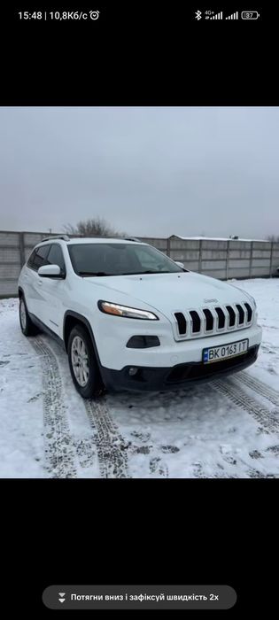 Джип чирокі 2.4 бензин  190 тис пробігу