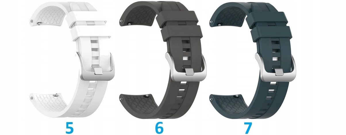 Pasek Silikonowy do Xiaomi Amazfit Balance | KOLORY DO WYBORU