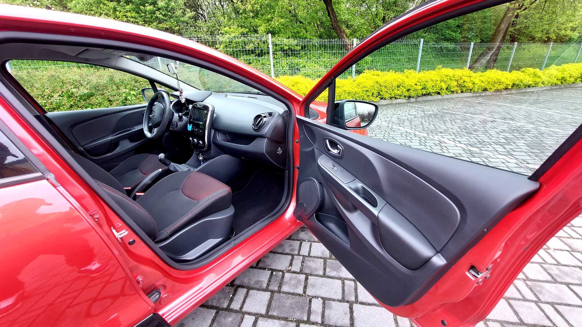 Renault Clio IV czerwony 0.9  90 KM2013