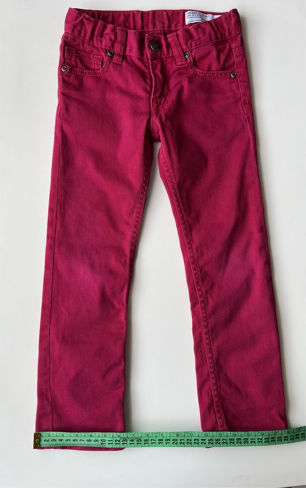 Джинси Pilarn O. Pyret 110 р / 4 - 5 рочки вишневі бордові джинсы