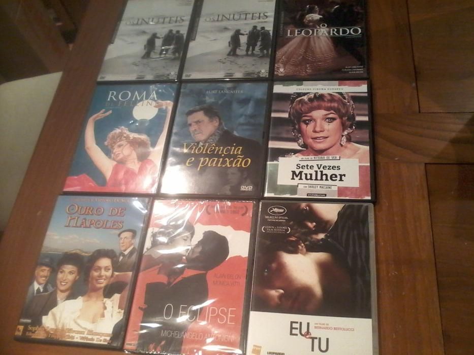 DVD - Diversos Cinema Italiano e Woody Allen