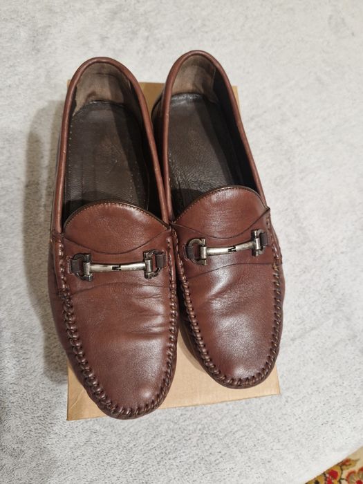 Макасини чоловічі, натуральна шкіра, 42 розмір