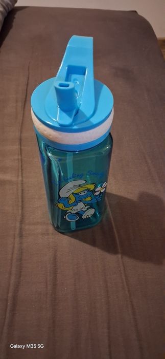 Bidon niebieski nowy