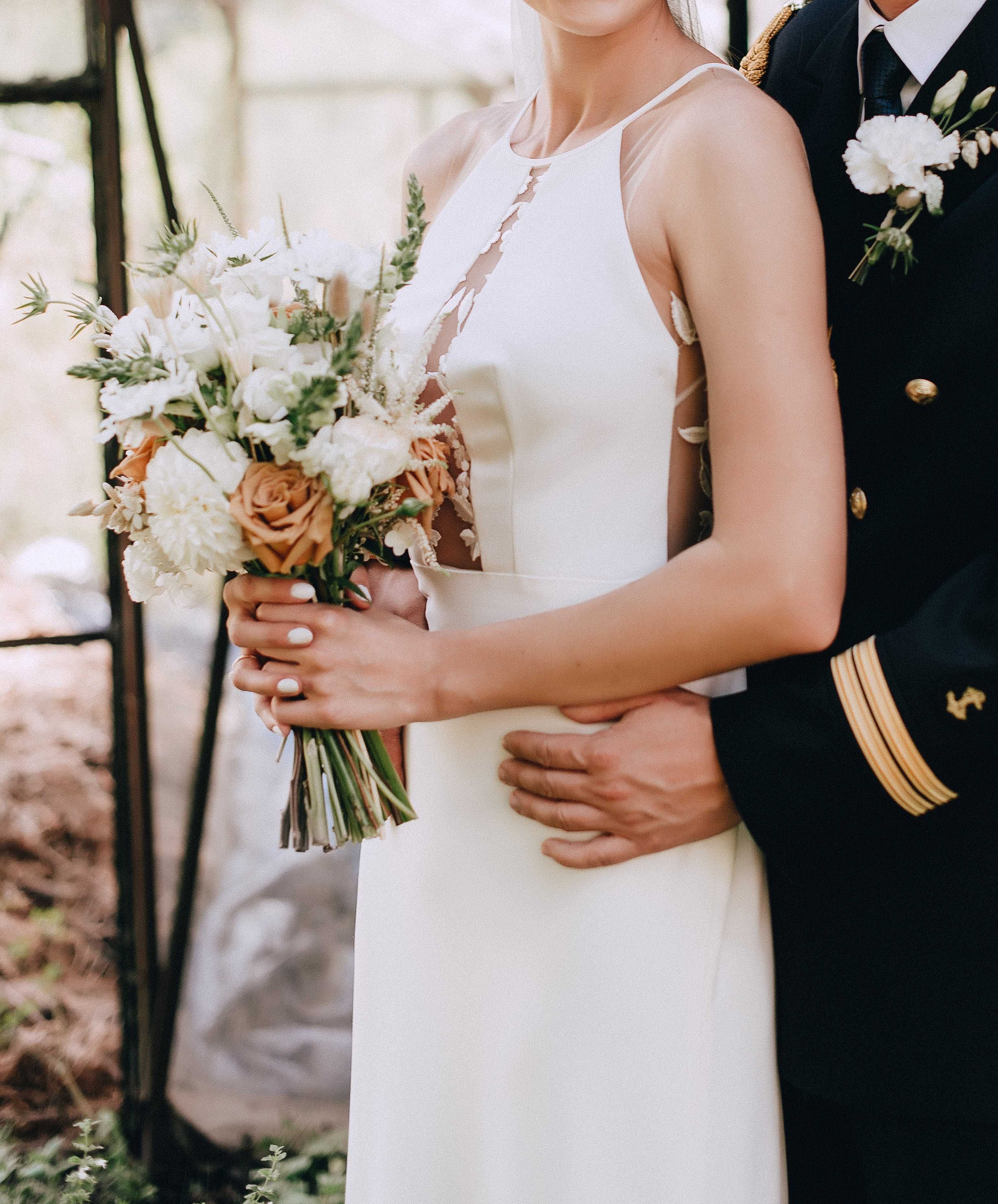 Suknia ślubna, ANNA KARA, My Wild Love 2021 - SOPHIA, haft kwiatowy