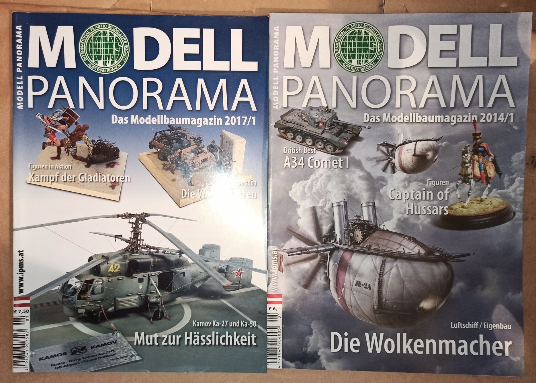 Modell Panorama -Das Modellbaumagazin 2017/1 ; 2014/1
