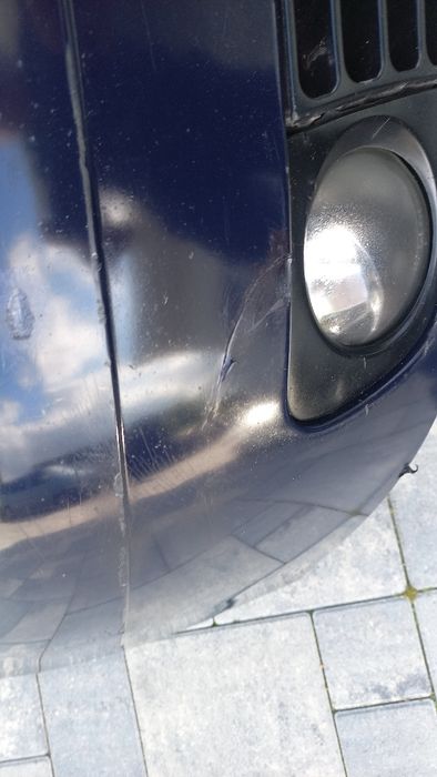 Audi a4 b5 lift 99-01 zderzak przód przedni granatowy ly5k