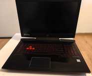 Laptop HP Omen 17 i7-8750H 16GB 512SSD+1TB HDD GTX1070 FHD 120Hz W10