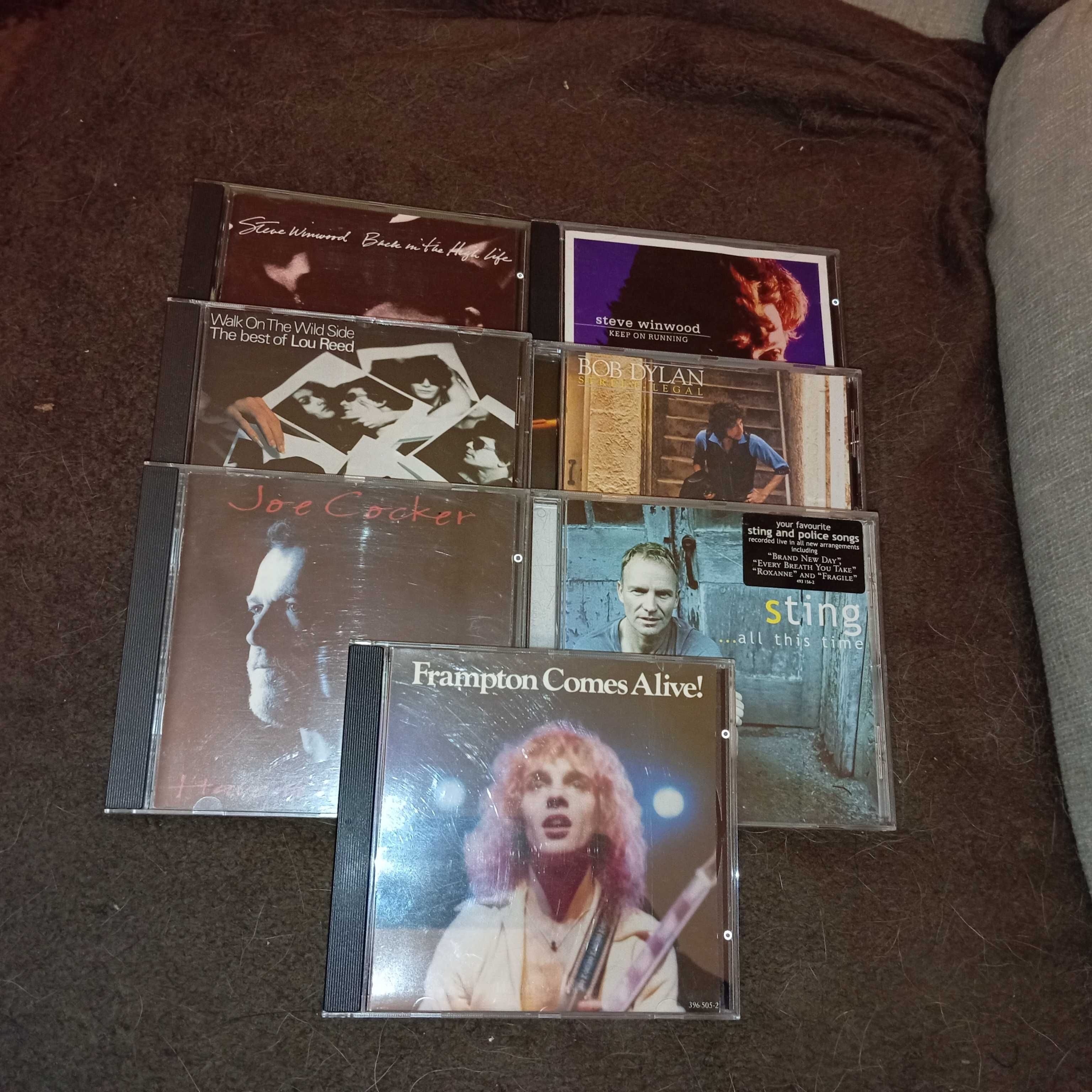 CD- Steve Winwood; Bob Dylan; Lou Reed; Joe Cocker; Sting; P. Frampton