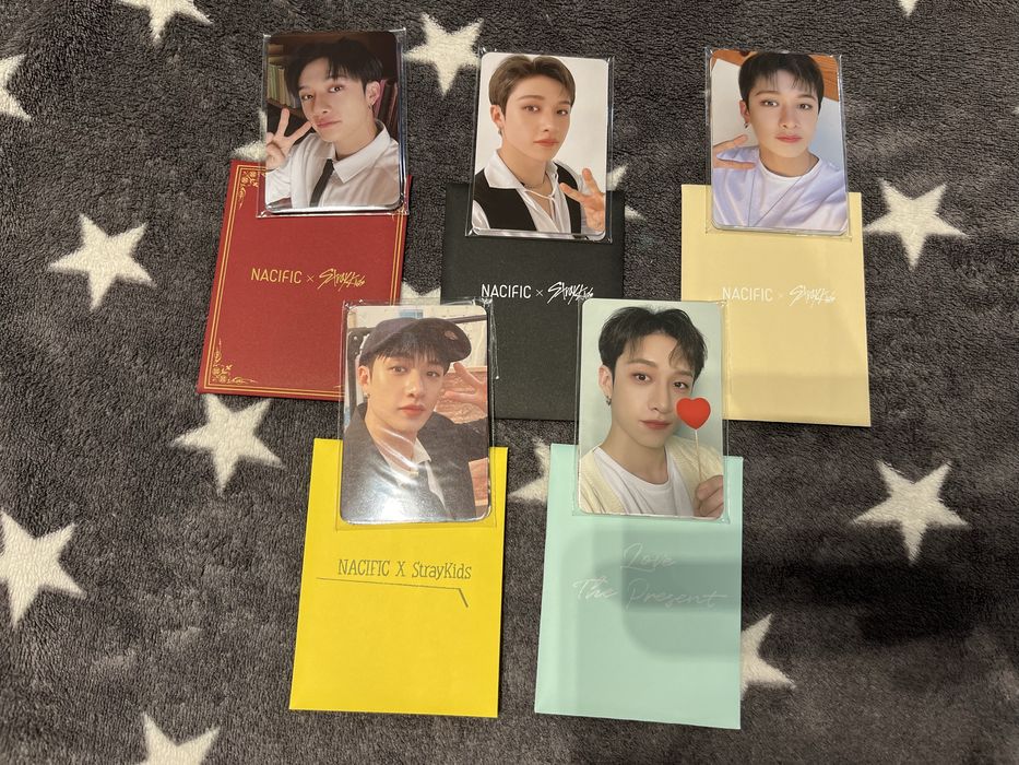 Картки Stray Kids x Nacific (ціна за сет з 8 карток)