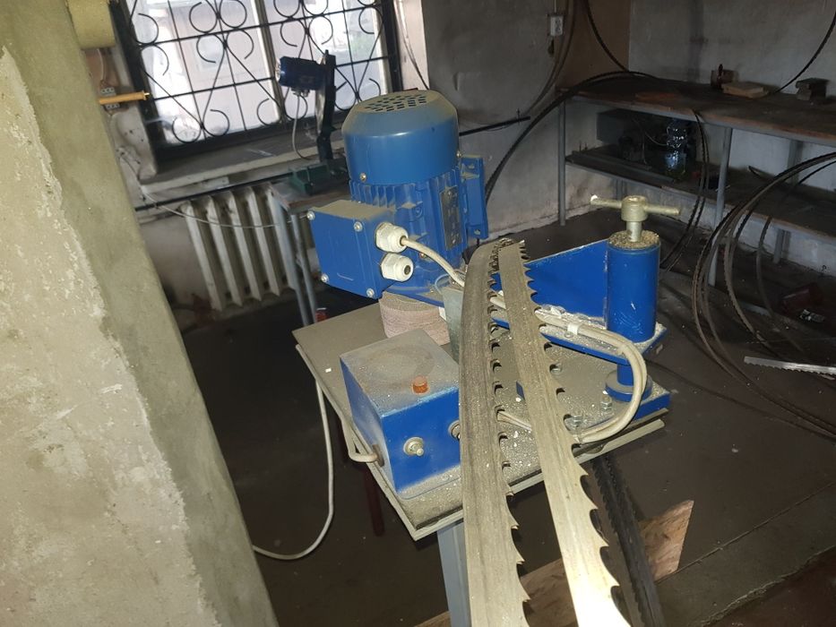 Станок заточний, розводне, зварювальний, зачисний, обрізний для стрічк