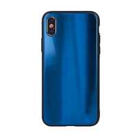 Nakładka Aurora Glass Do Huawei P20 Lite Ciemnoniebieska