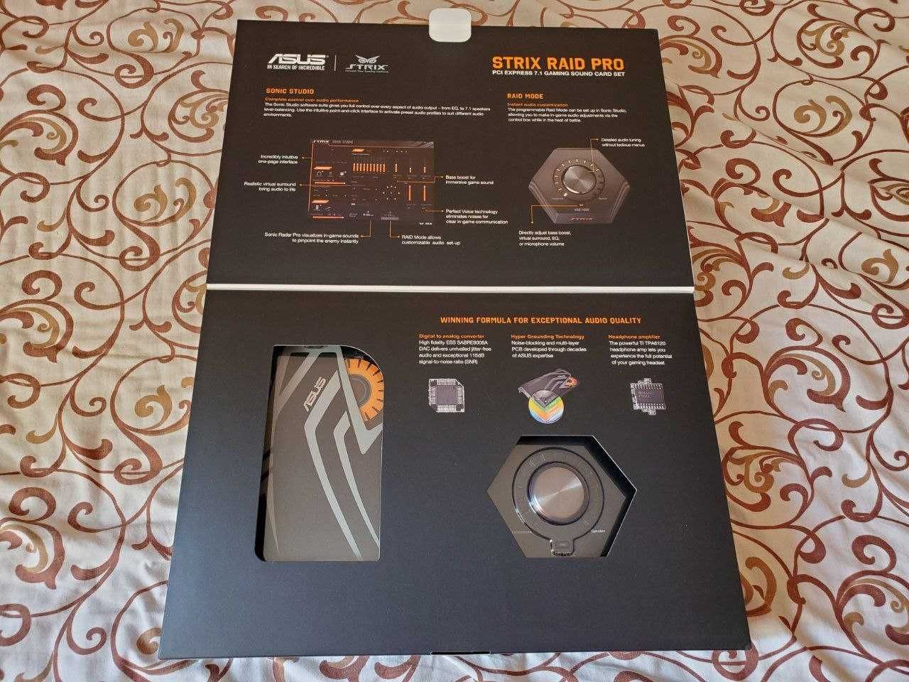 Продам звуковую карту ASUS Strix Raid PRO