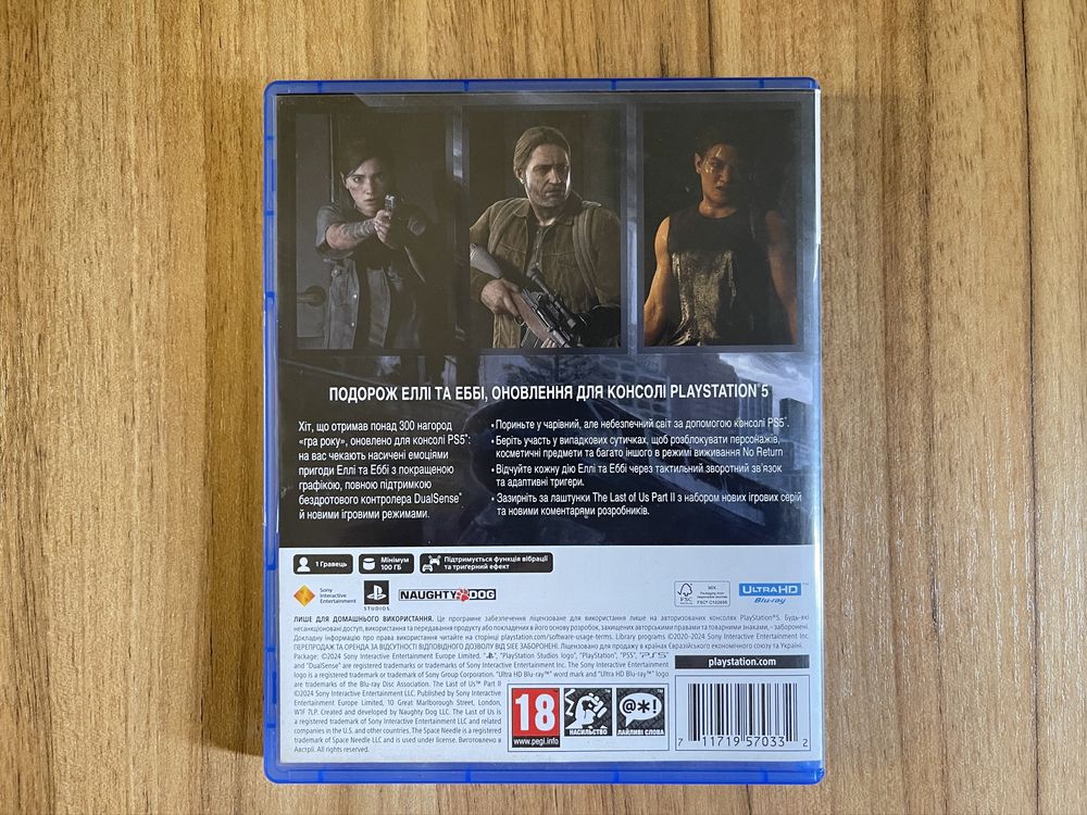 The Last of Us Part II Remastered для PS5