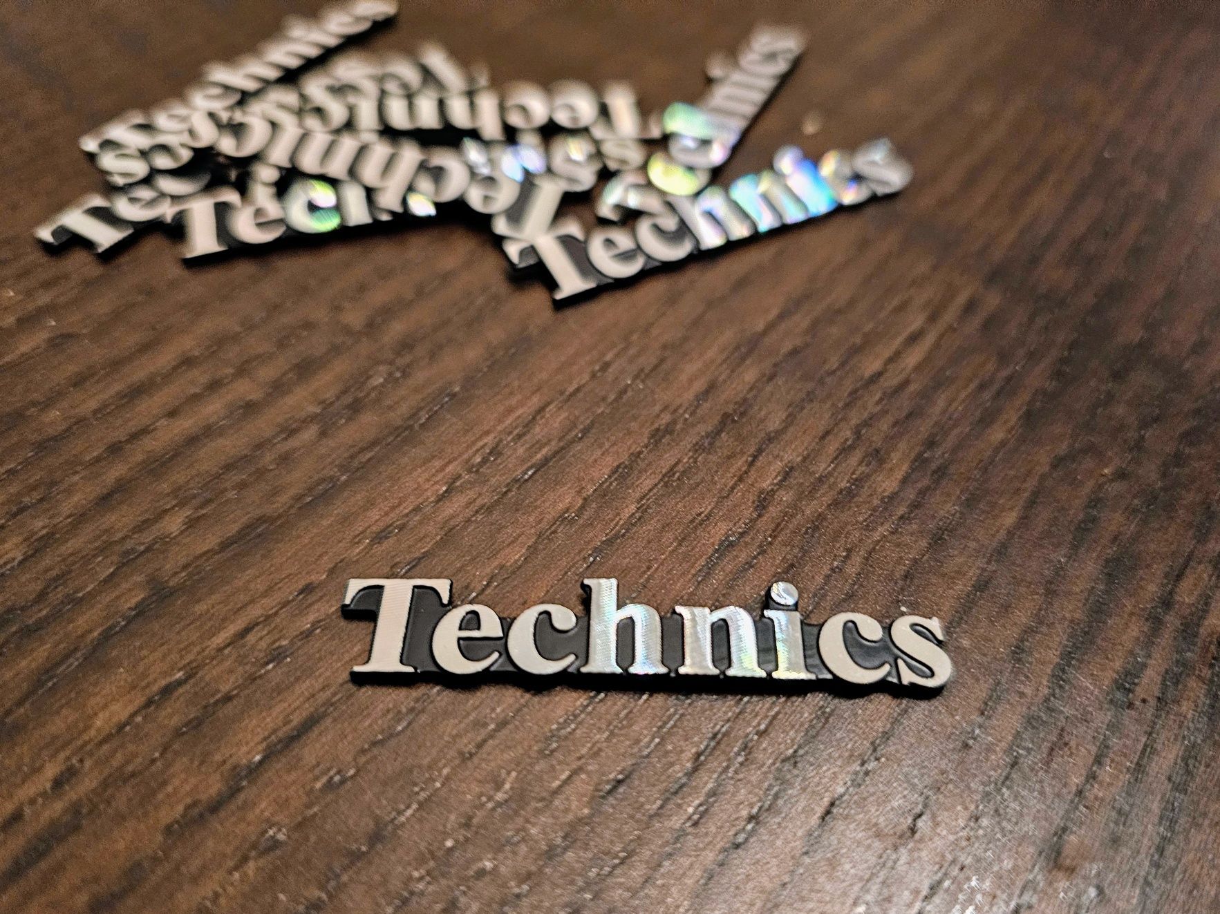 Logo Technics, naklejka na głośnik, znaczek, audio, hifi