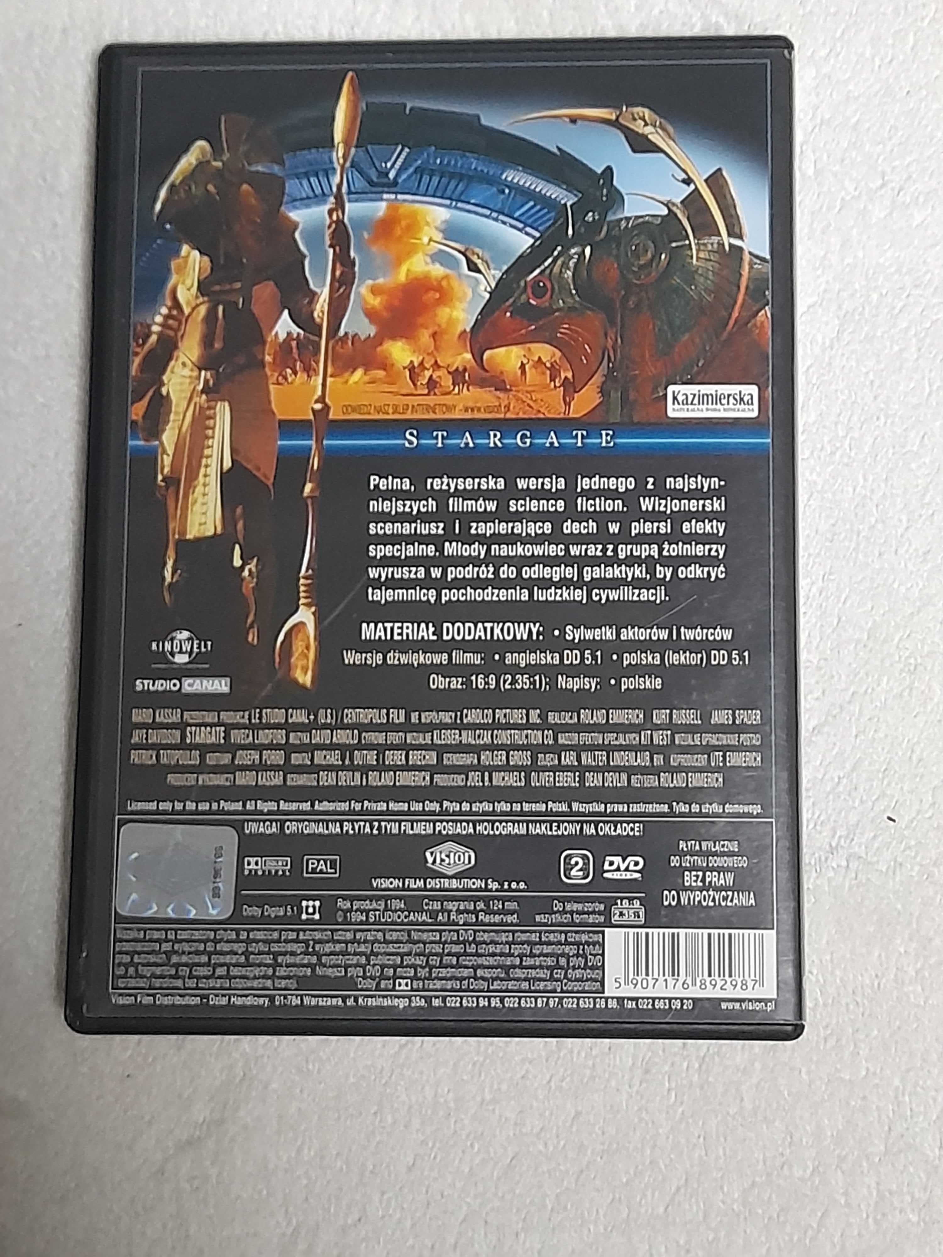 Gwiezdne wrota - DVD  PL