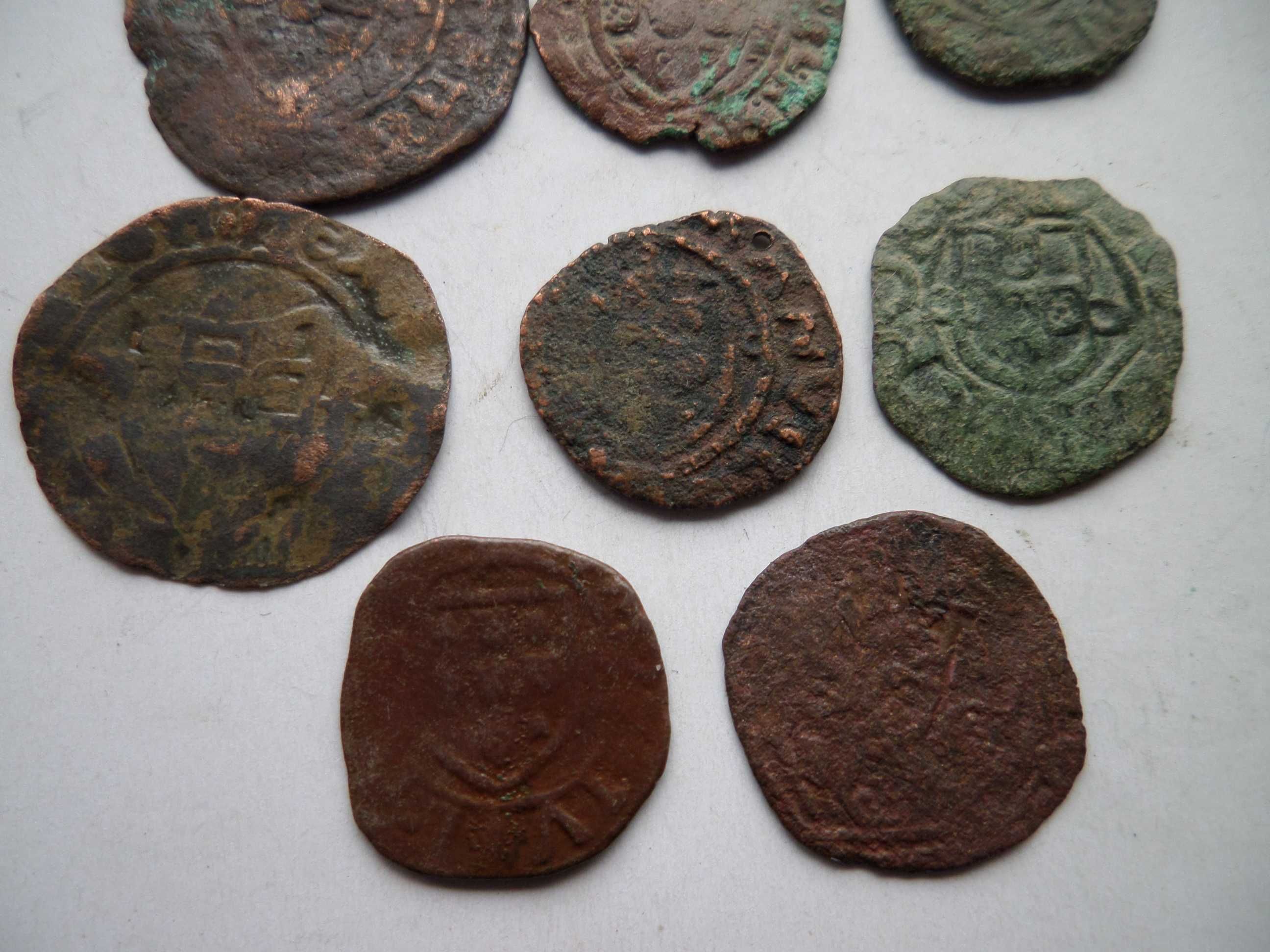 Lote 13 moedas da Monarquia Portuguesa