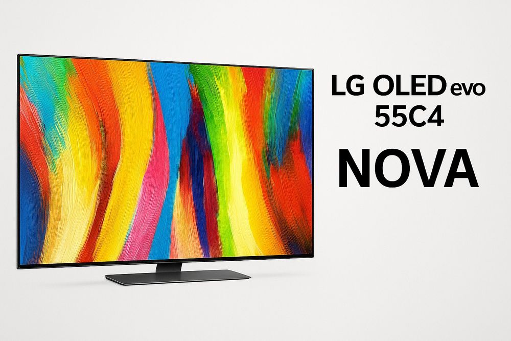 TV LG OLED Evo 55" modelo C4 (2024) – NOVINHA, LACRADA NA CAIXA