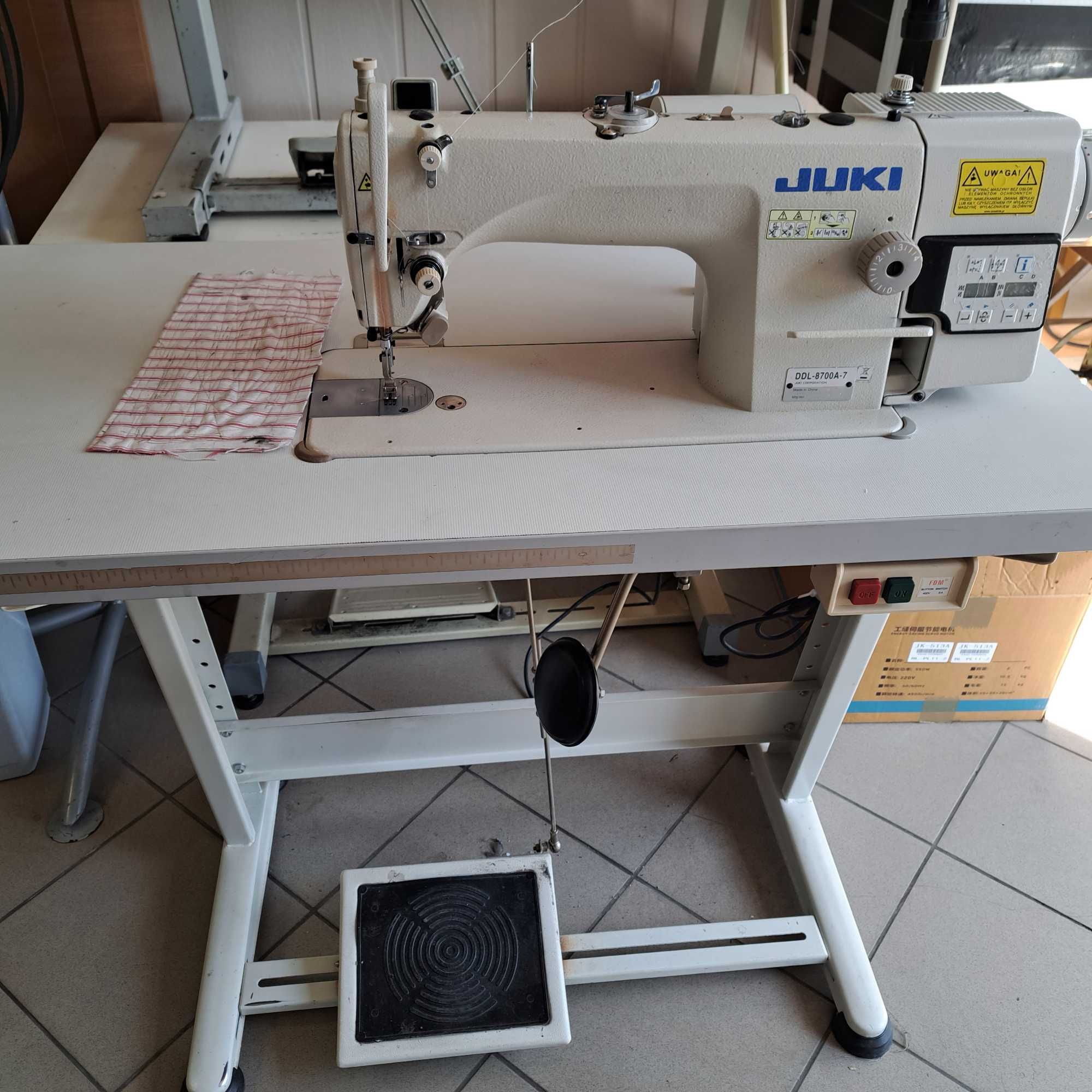 Stebnówka JUKI DDL 8700-7 Automat serwo 230V