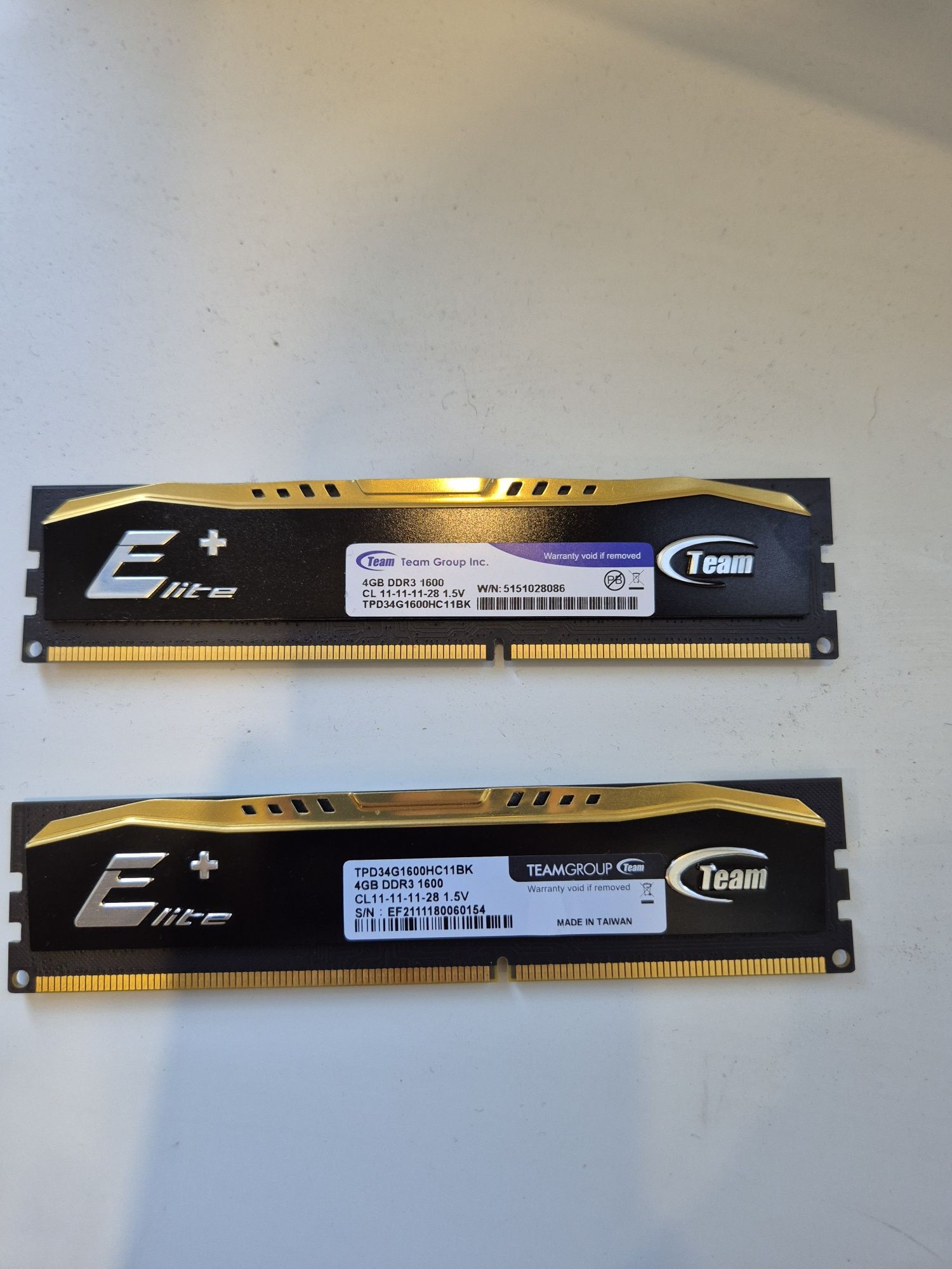 Оперативна пам'ять DDR3 2×4 GB