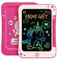 TEKFUN tablet tablica LCD do pisania rysowania dzieci 8,5'' Różowy