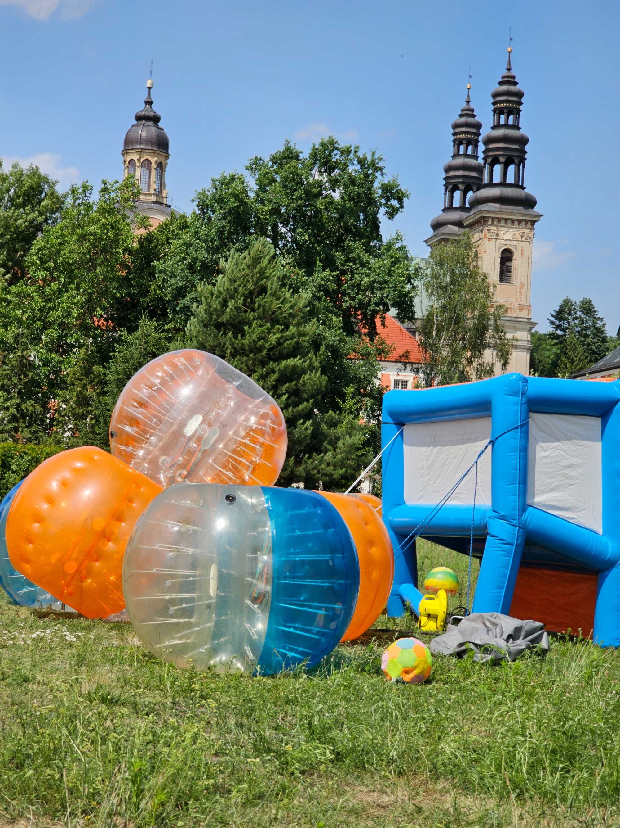 Dmuchańców wynajem dmuchaniec wypożyczenie Wodne dmuchańce Zorbing