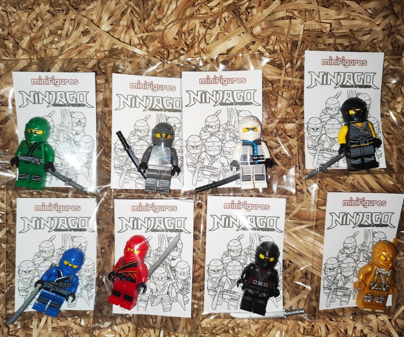 Ninjago SETs minifiguras compatível com LeGo