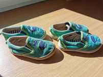 Dwie pary trampek r 23 Smyk cool Club 15,5 cm dinozaur