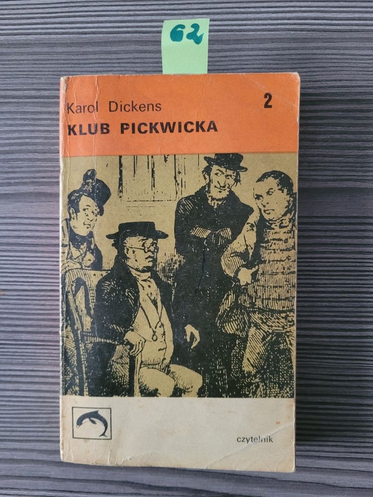 62. "Klub Pickwicka część 2" Karol Dickens