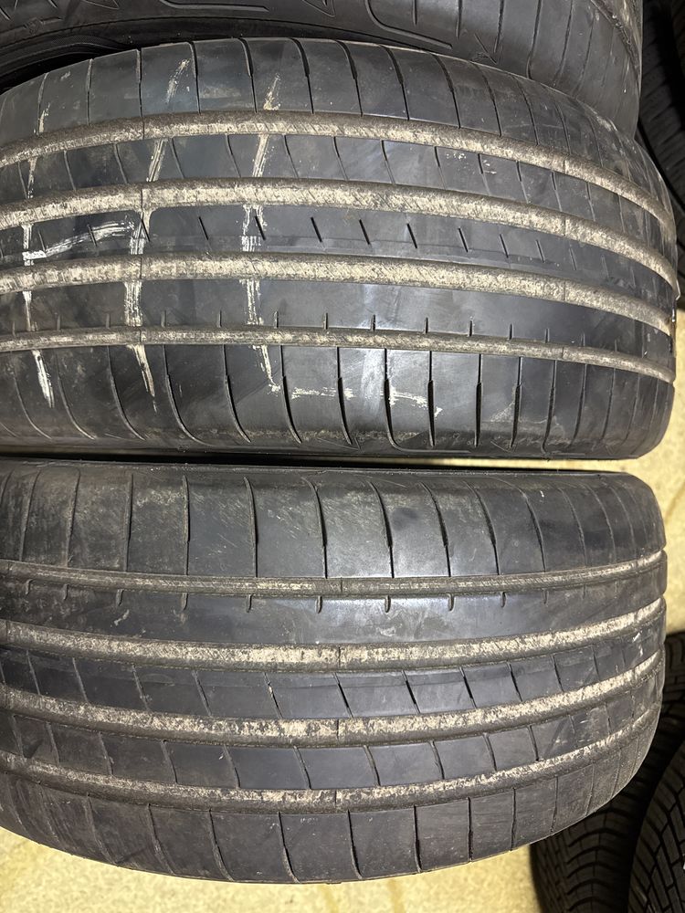 Шины б.у 245 45 R18 Goodyear Eagle F1 Asymetric 3* 100Y 4 шт