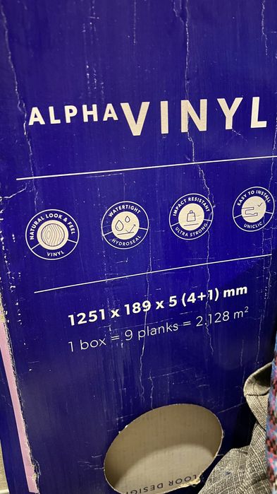 Залишок Вініл Quick Step AVSPU40030 Canyon oak grey with saw cuts