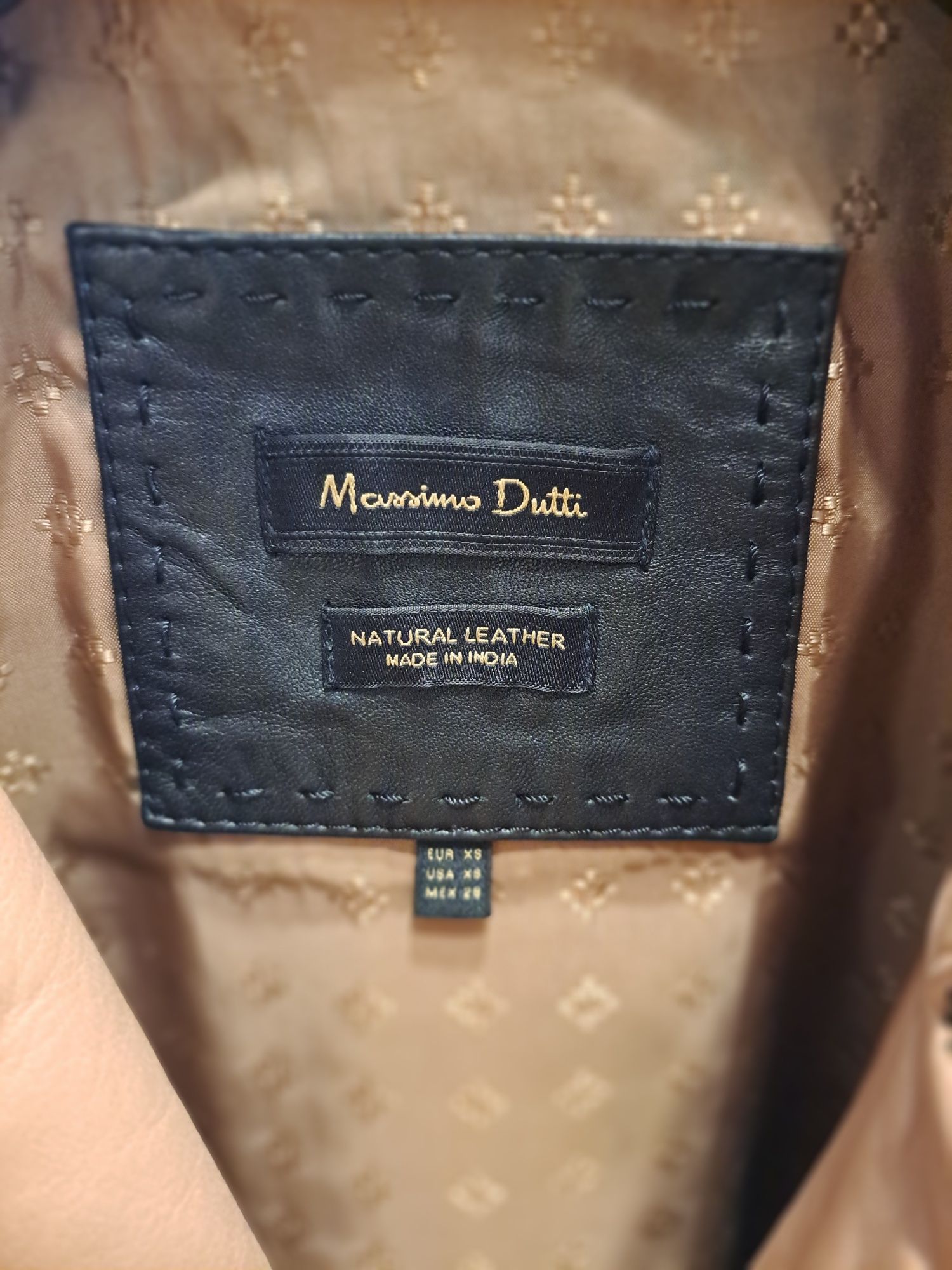 Casaco de Pele Massimo Dutti