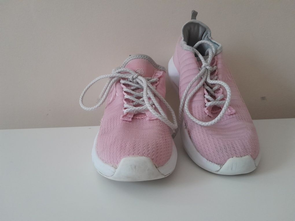 Adidasy trampki buty sportowe różowe świecące r.35