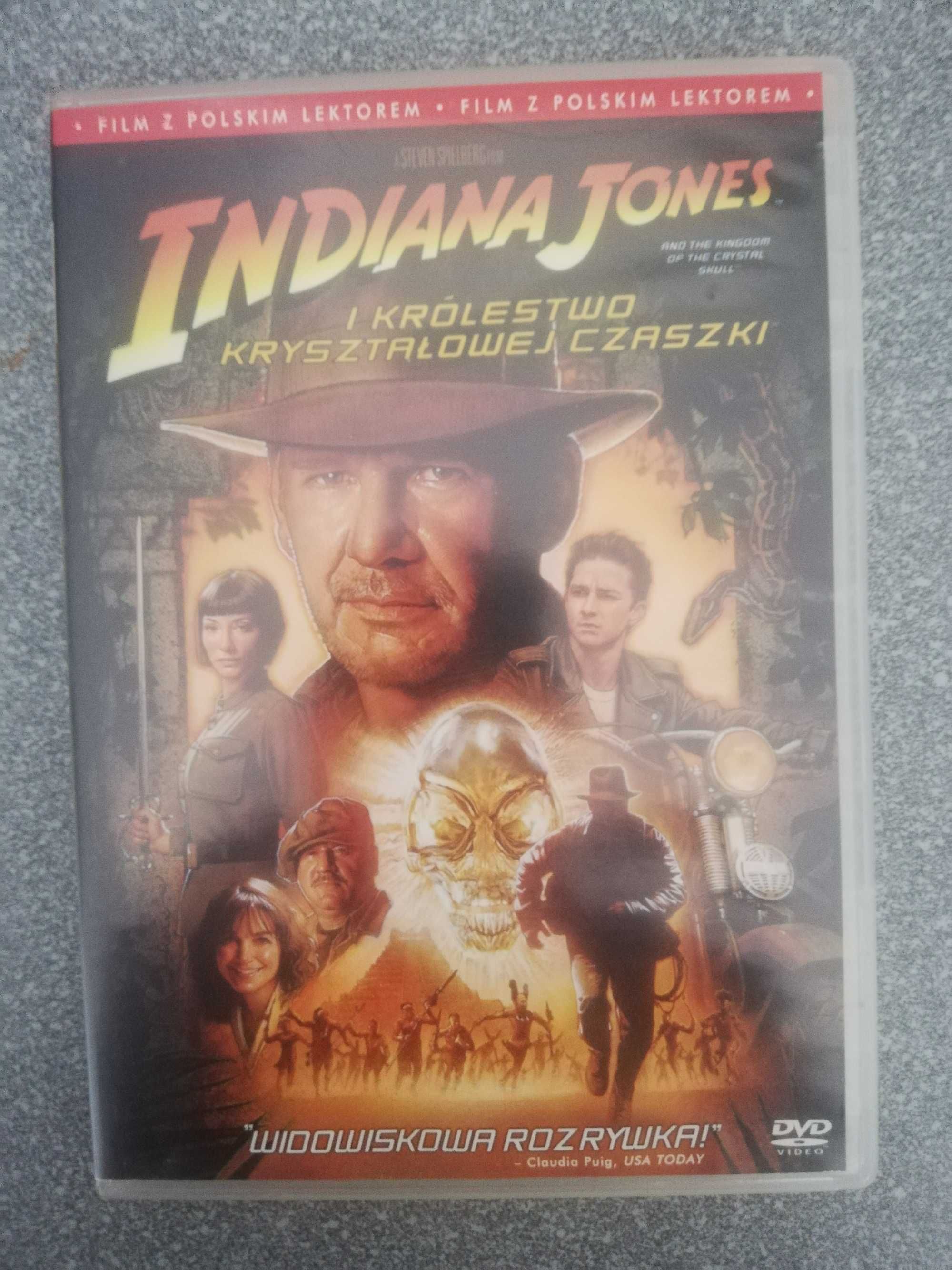 Indiana Jones -Królestwo kryształowej czaszki dvd
