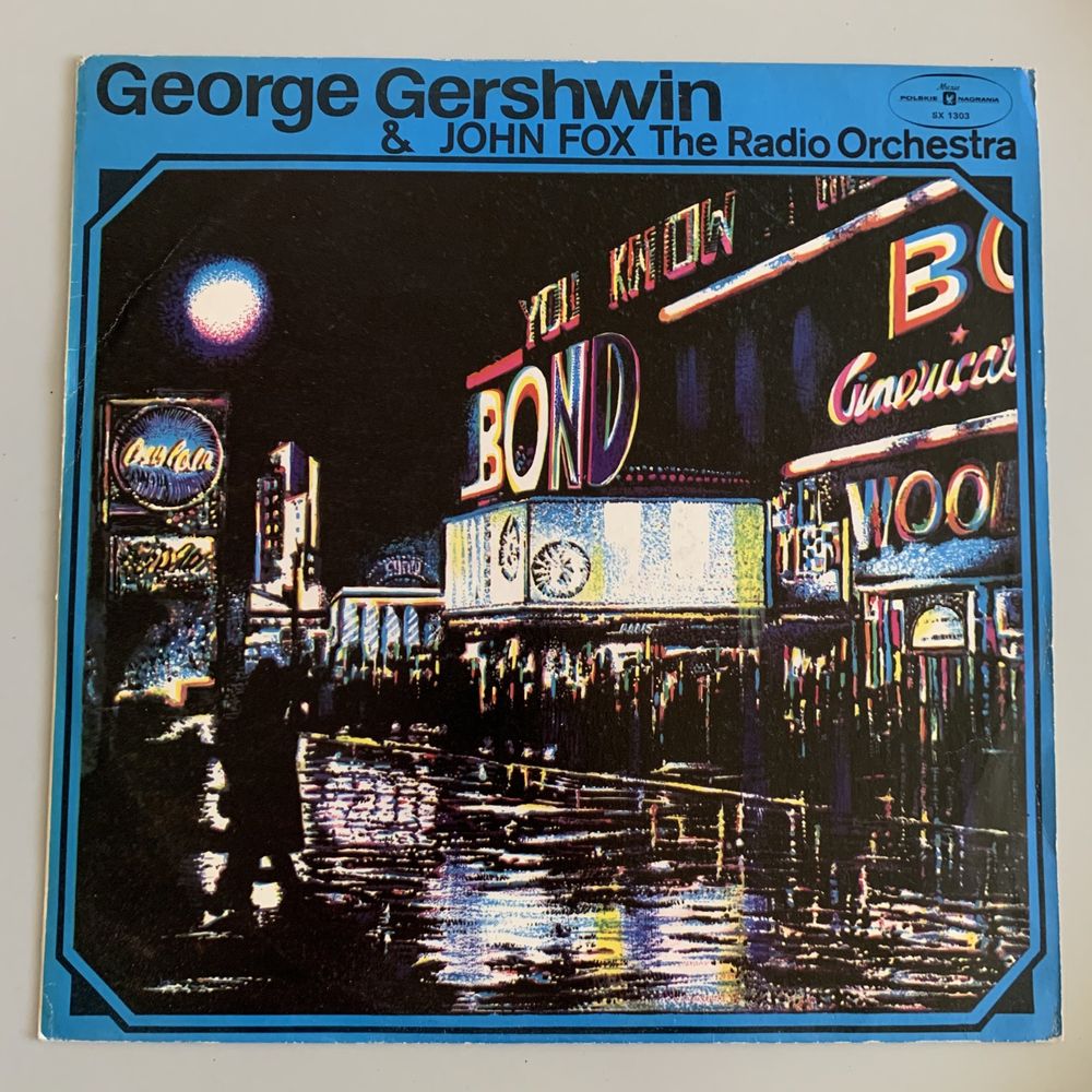 George Gershwin & John Fox The Radio Orchestra LP winyl