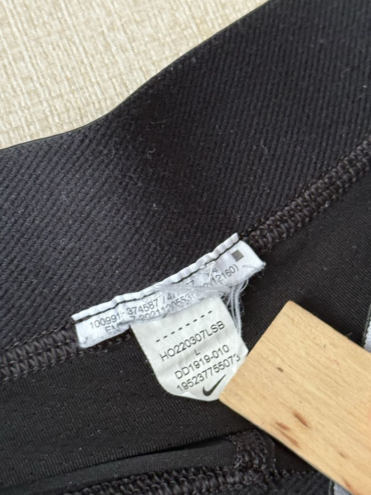 Чоловічі Найк компресійні лосіни бігу чорні про nike pro compression r