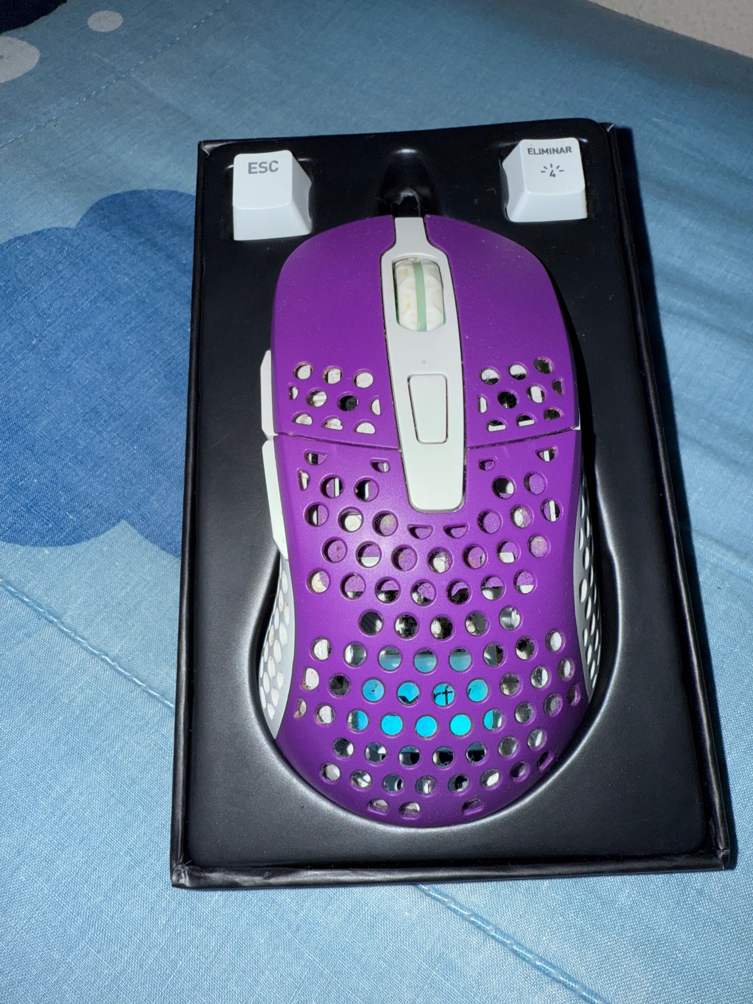 Rato Xtrfy M4 Wireless - Como Novo, Completo na Caixa