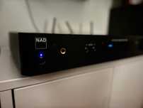 NAD C338 – wzmacniacz z wbudowanym Chromecastem, stan idealny