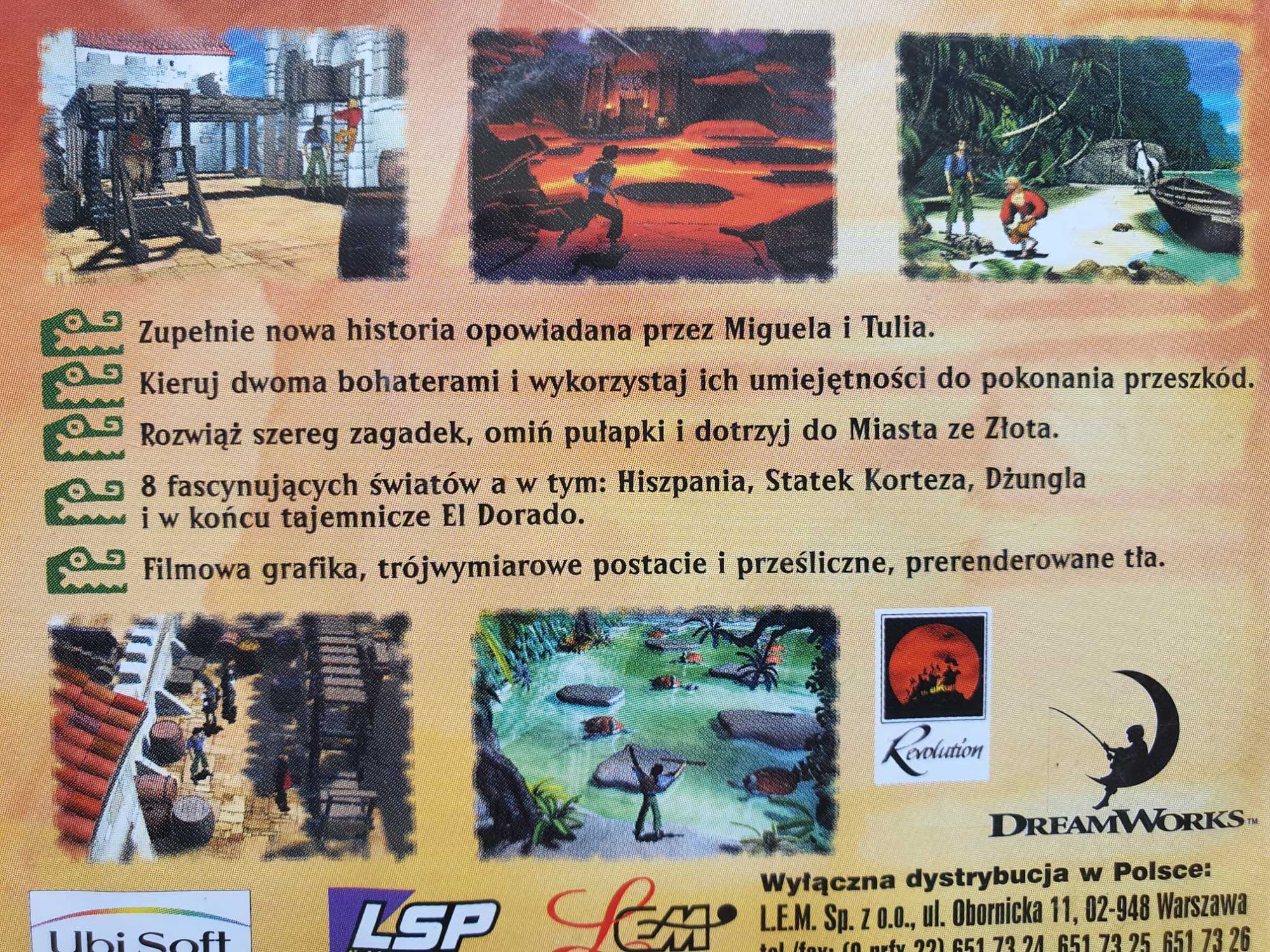 Gra Złoto i Chwała Droga do El Dorado PC CD-ROM Polska