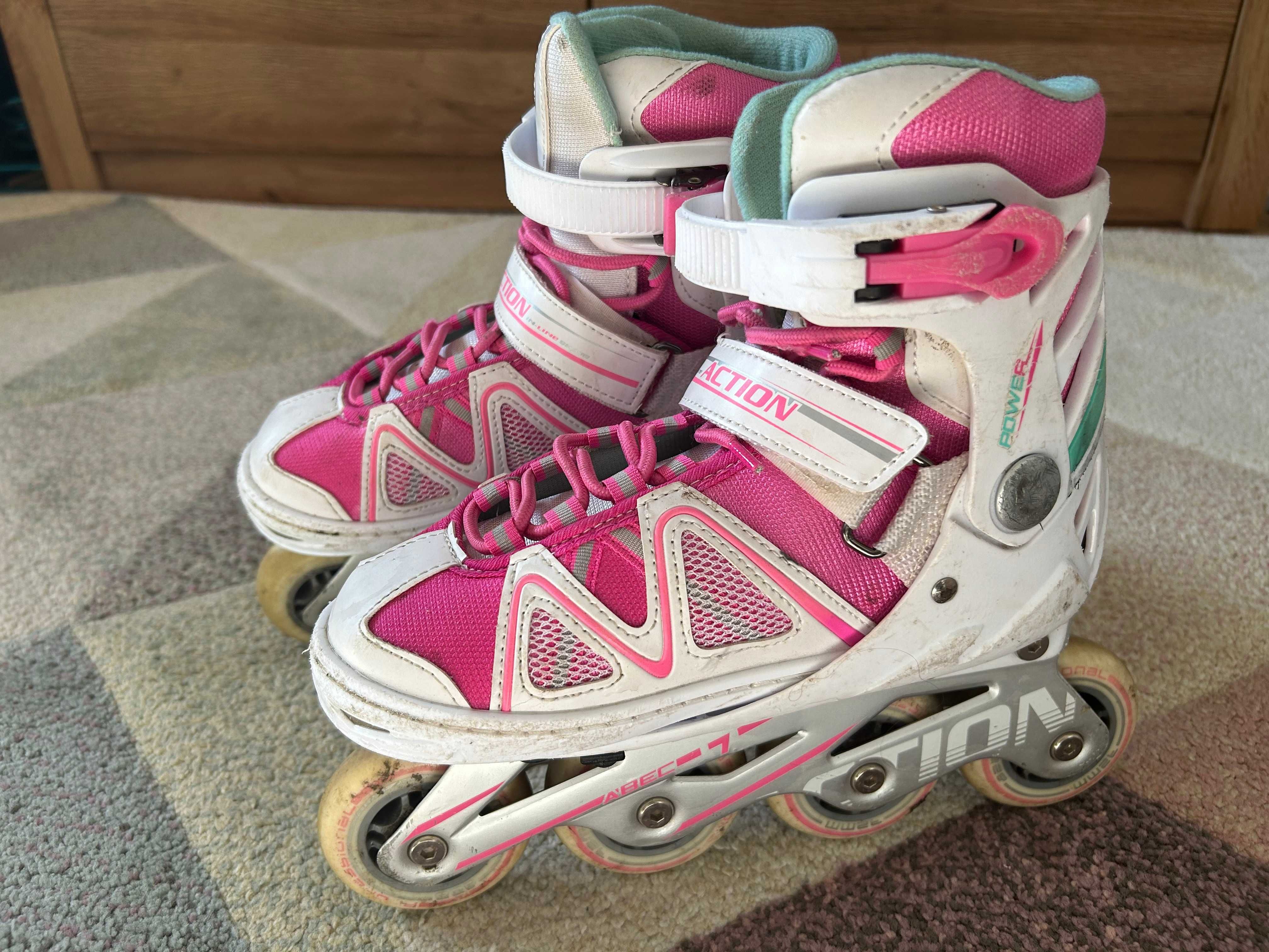 Rolki Action regulowane rozmiar 35-38