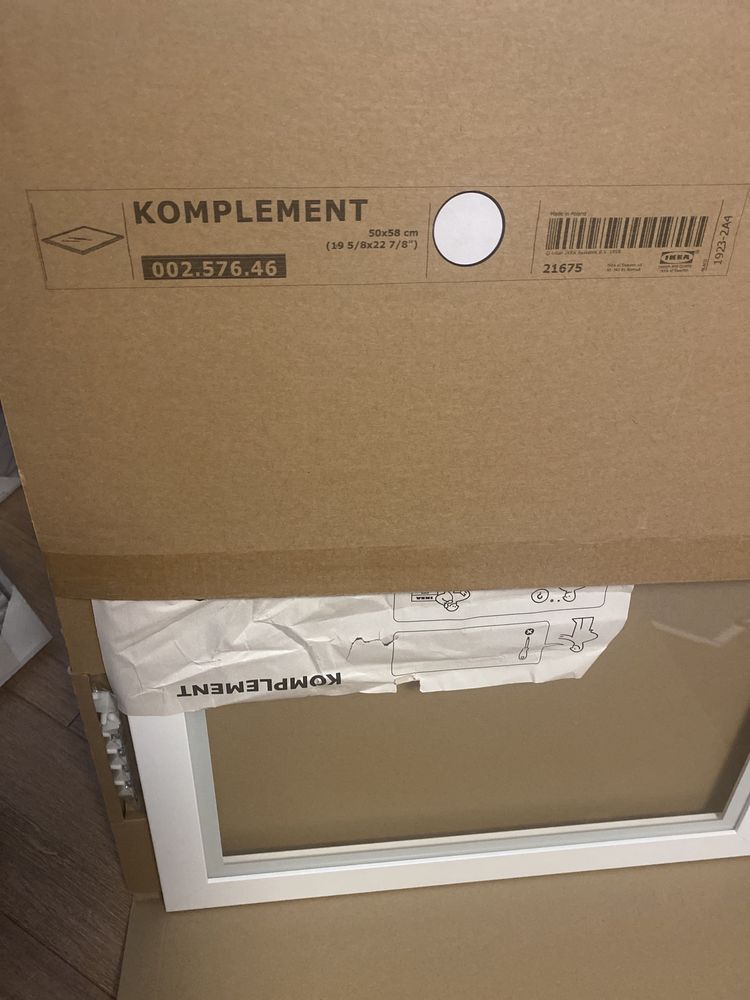 Ikea pax szyba do szuflady 202.576.46 nowa