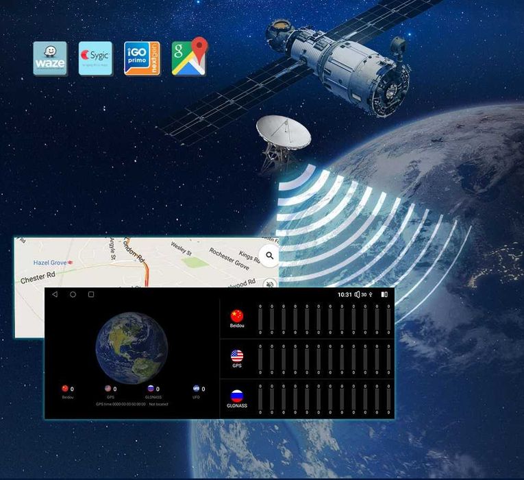 Radio FM DAB+ USB GPS WiFi 4G Android CarPlay Mercedes C W204 NTG4.0