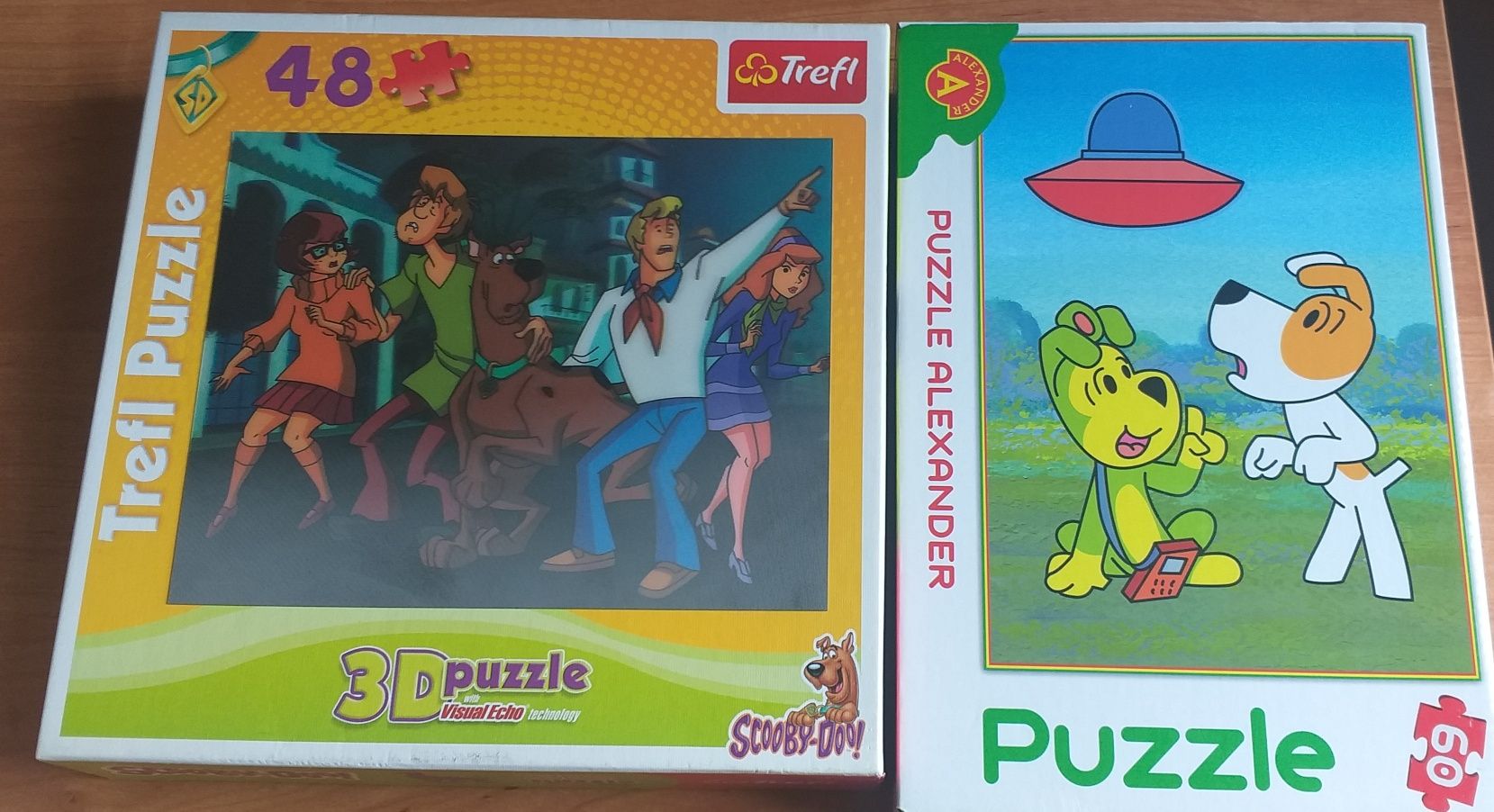 Zestaw puzzli 60 i 48 elementów