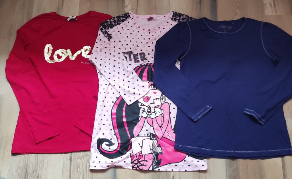 Bluzka, koszulka długi rękaw Reserved, cool club roz.158