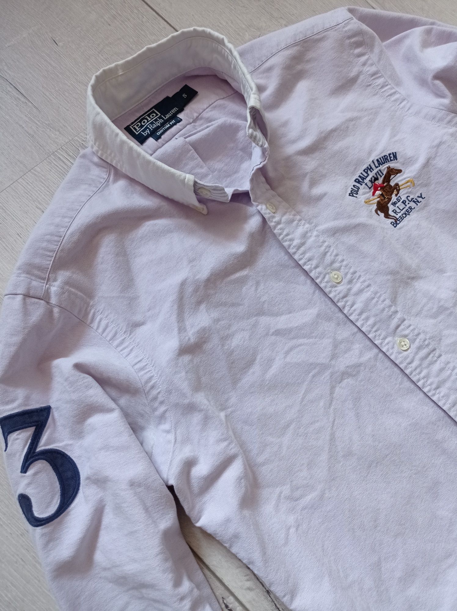 Koszula Polo Ralph Lauren custom fit rozmiar S super stan stadium